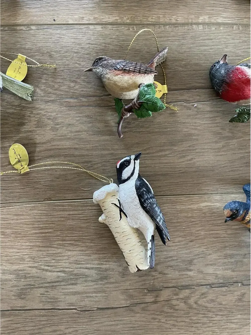 Danbury Mint The Song Bird Christmas Ornaments Box Of 12